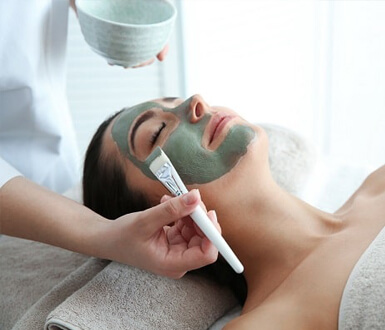 Person receiving Med Spa treatment