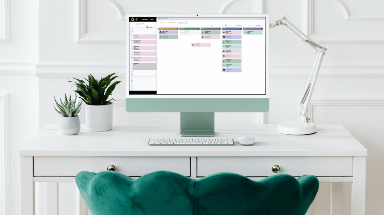 Aesthetic software dashboard used in a modern med spa practice