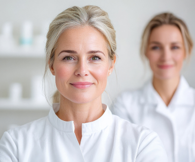 Medical spa team working together to build a successful business.